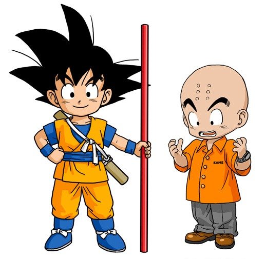 Goku y Krilin Dragon Ball Daima