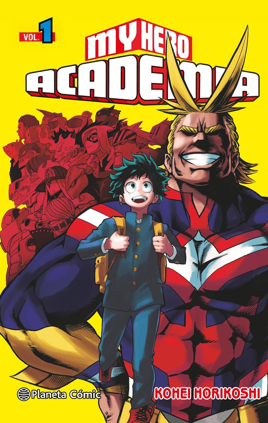 My Hero Academia Portada Manga Nro 01