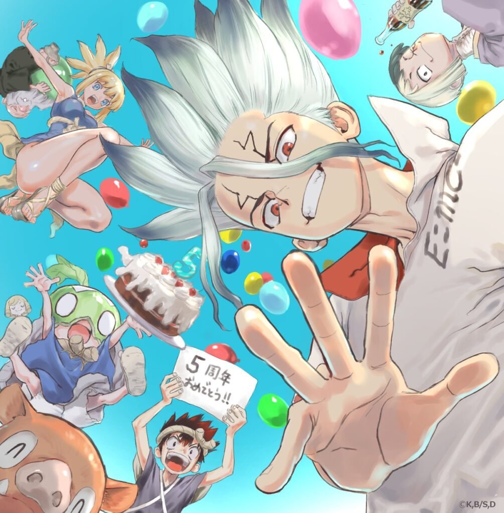 Dr. Stone 5to Aniversario