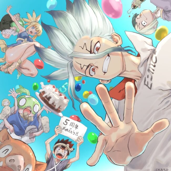 Dr. Stone 5to Aniversario