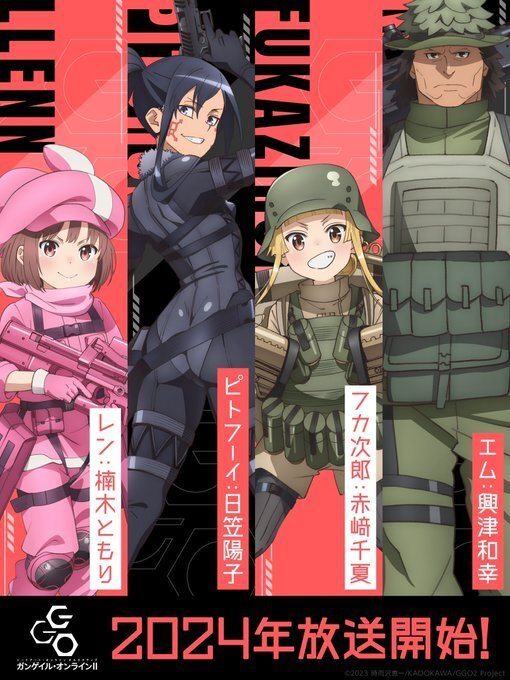 Sword Art Online Alternative Gun Gale Online 2 Poster 02