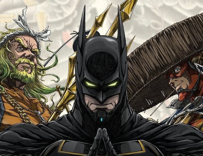 Batman vs Yakuza League Portada