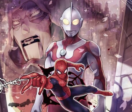 Ultraman y Spiderman Potada