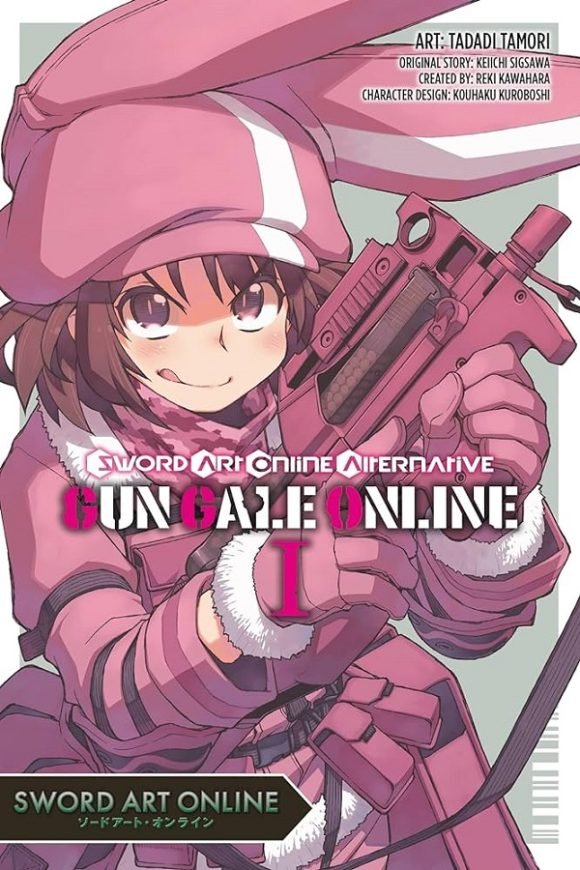 Sword Art Online Alternative Gun Gale Online Cover Manga Nro 01