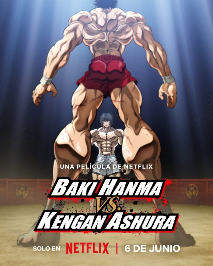 Baki Hanma vs Kengan Ashura Poster