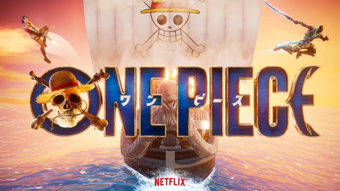 Colaboración entre Fornite y One Piece live action poster