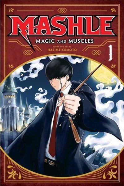Mashle Muscles and Magic Manga Portada